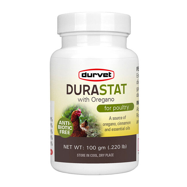 Durvet Performance Poultry DuraStat With Oregano - 100g image number null