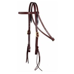 Professional's Choice Quick Change Knot Browband Headstall - Heavy Oil