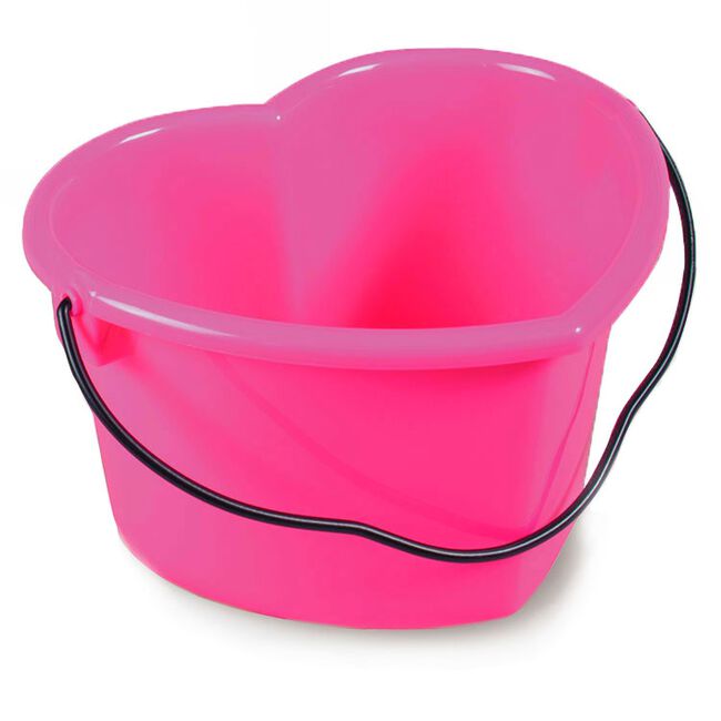 GT Reid Heart Shaped Pail - Hot Pink image number null
