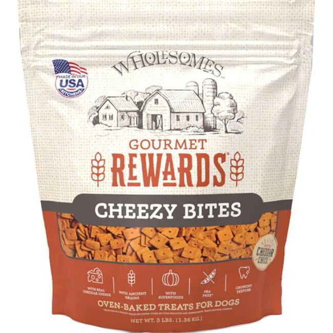 Wholesomes Gourmet Rewards - Cheezy Bites image number null