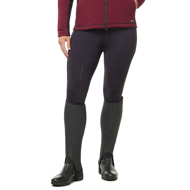 Kerrits Women's Thermo Tech 2.0 Full Leg Tight - Black/Black image number null