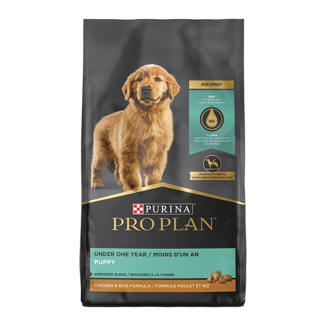 Purina Pro Plan Puppy Shredded Blend Chicken & Rice Formula image number null