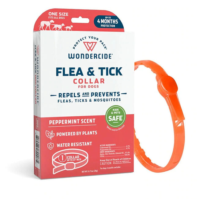 Wondercide Flea & Tick Collar for Dogs with Natural Essential Oils image number null