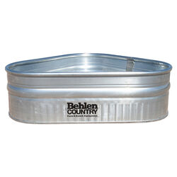 Behlen Country Shallow Triangle Galvanized Stock Tank