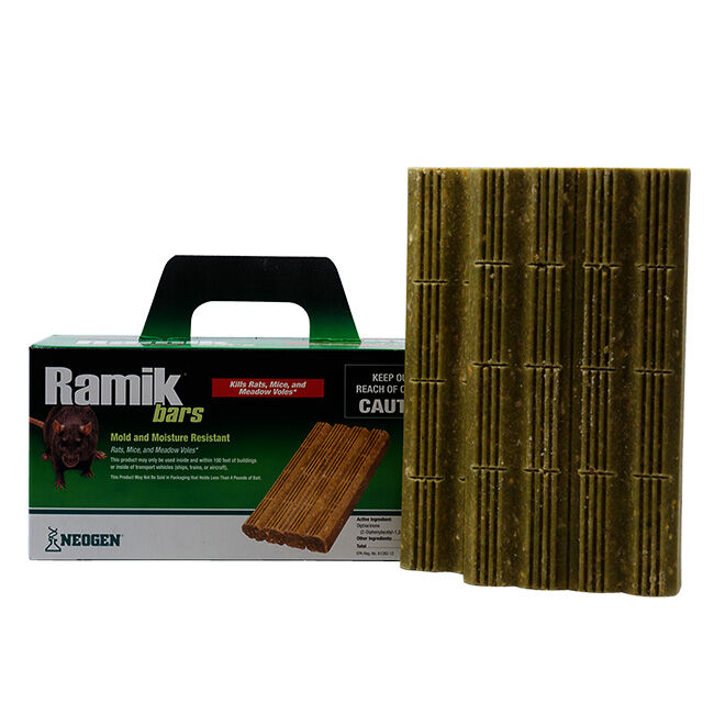 Ramik Bars - Kills Rats, Mice & Meadow Voles - 4 lb image number null