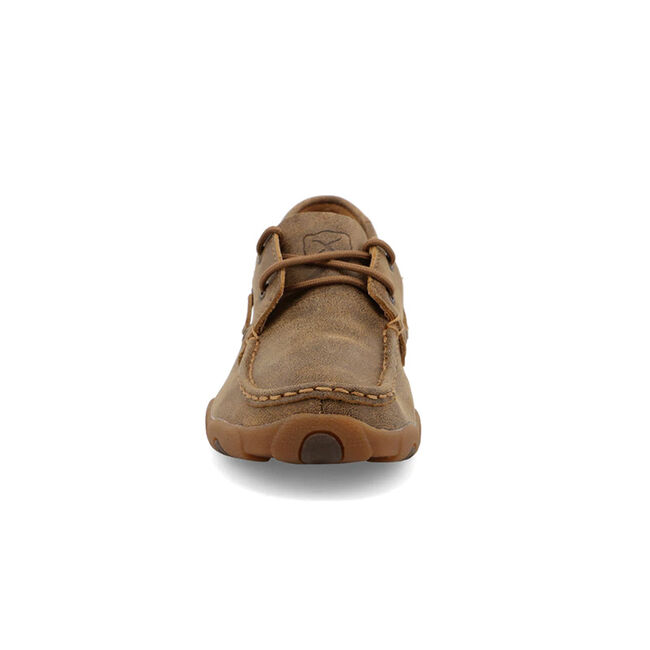 Twisted X Women's Boat Shoe Driving Moc - Bomber - Closeout image number null