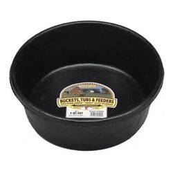 Little Giant DuraFlex Rubber Feeder Pan 4 qt