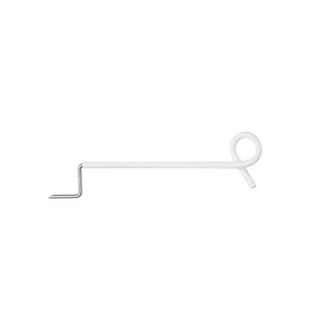 Speedrite - Side Fixing Steel Pigtail Standoff - 6" - White image number null
