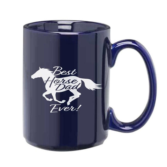 Kelley and Company 15 oz Mug - Best Horse Dad Ever image number null