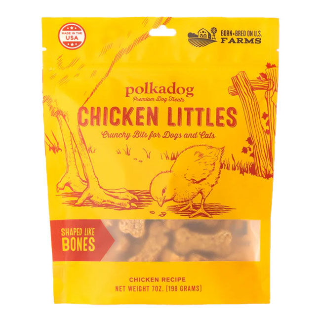 Polkadog Chicken Littles - Crunchy Bones for Dogs & Cats image number null