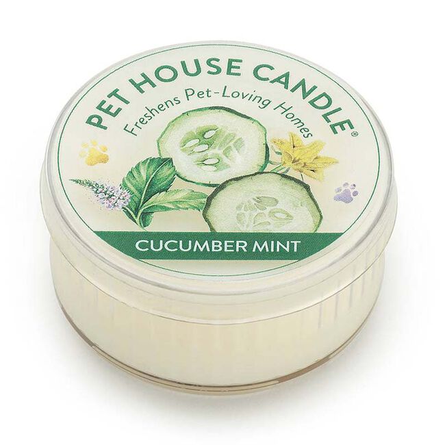 Pet House Candle Cucumber Mint Mini Candle image number null