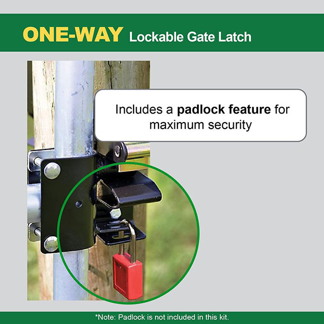 Powerfields 1-Way Gate Latch image number null