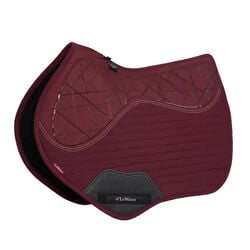 LeMieux Soft Shell Anti-Slip Close Contact Pad - Burgundy