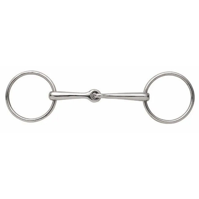 Shires Jointed Mouth Snaffle Bit image number null