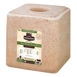 Redmond Agriculture Natural Salt Block - 44 lb