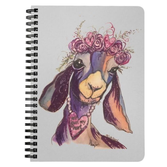 Allie for the Soul Journal - Colorful Pea Goat - Closeout image number null