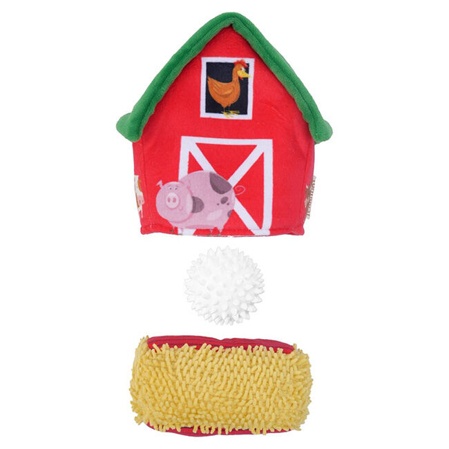 Territory 3-in-1 Puzzle Fetch Dog Toy - Barn image number null