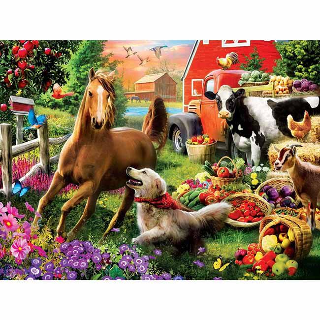 MasterPieces 300-Piece Green Acres Puzzle - Best Friends image number null