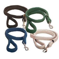 Tory Leather Braided Cotton Dog Lead