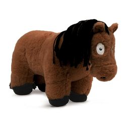 Crafty Ponies Pony & Book - Brown with Black Mane