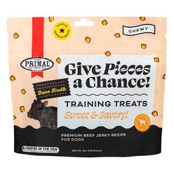 Primal Give Pieces a Chance Training Treats - Beef