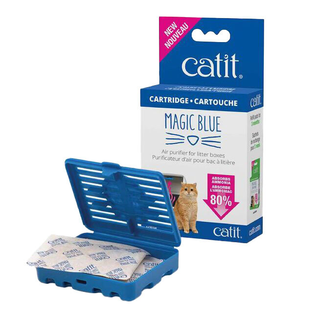 Catit Magic Blue Cartridge with Replacement Pads image number null