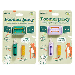 Woof Poomergency - Backup Bags for Doggy Business