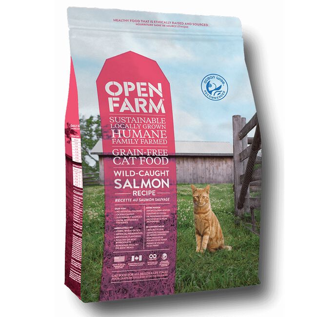 Open Farm Wild Caught Salmon GrainFree Dry Cat Food The Cheshire Horse