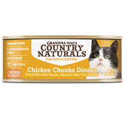 Grandma Mae's Cat Food - Chicken Chunks in Gravy - 2.8 oz