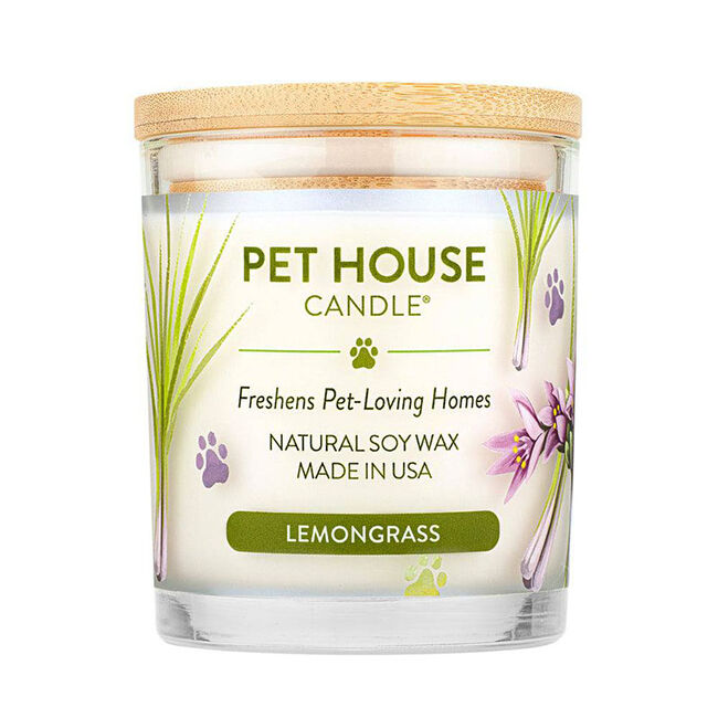 Pet House Candle Lemongrass Candle image number null