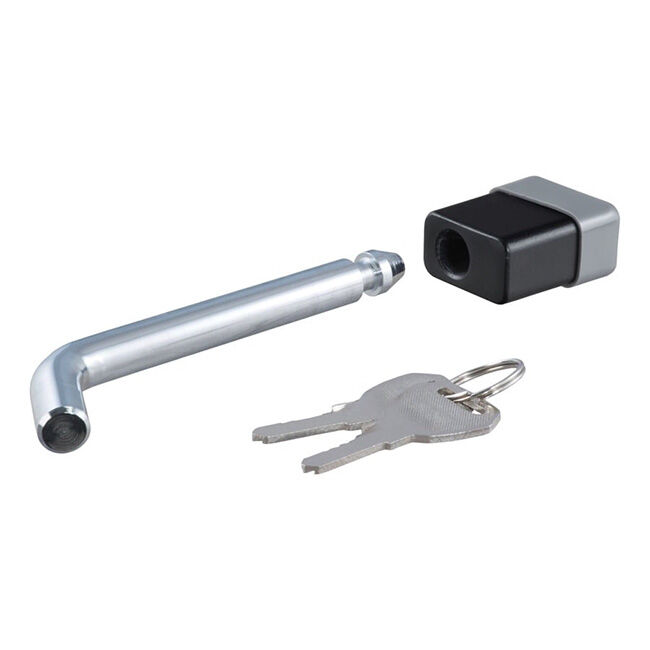 CURT 5/8" Chrome Hitch Lock image number null