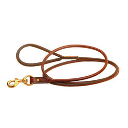 Tory Leather English Bridle Leather Rolled Lead - Oakbark