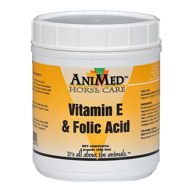 AniMed Vitamin E & Folic Acid - 2 lb image number null