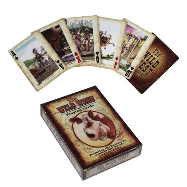 Rivers Edge Playing Card Wild West  image number null