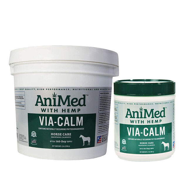 AniMed Via-Calm With Hemp for Horses image number null