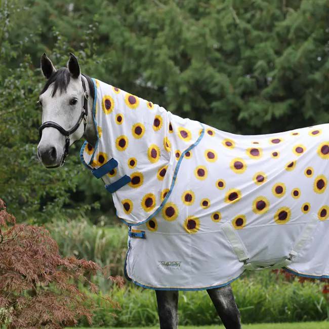 Shires Tempest Fly Sheet Neck Cover - Sunflower image number null
