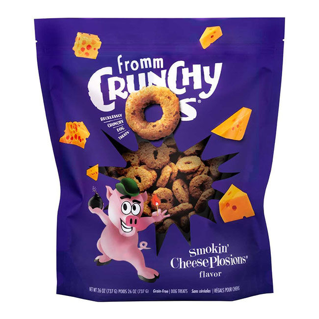 Fromm Crunchy O's Dog Treats - Smokin' CheesePlosions image number null