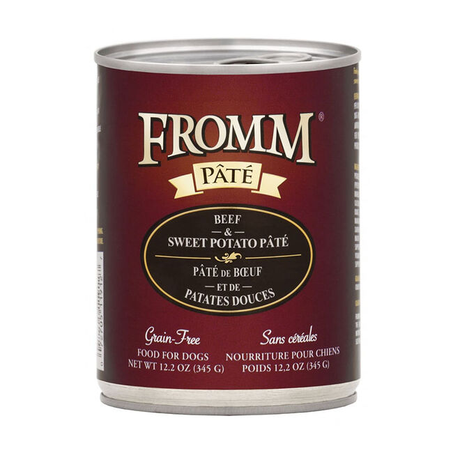 Fromm Dog Food - Beef & Sweet Potato Pate - 12.2 oz image number null