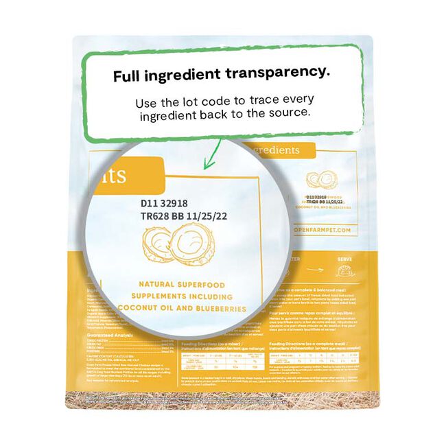 Open Farm Freeze Dried Raw Dog Food Harvest Chicken The Cheshire Horse