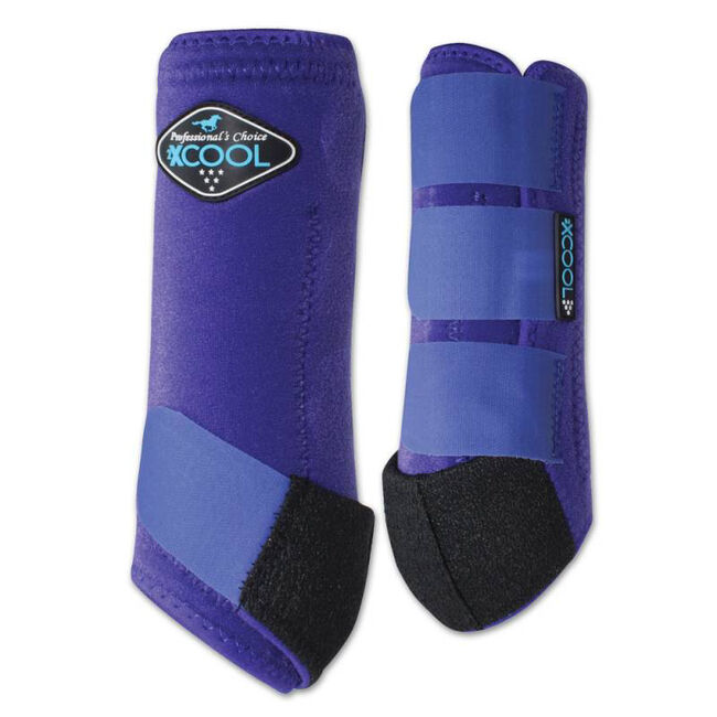 Professional's Choice 2XCool Sports Medicine Boots - Front Pair - Purple image number null