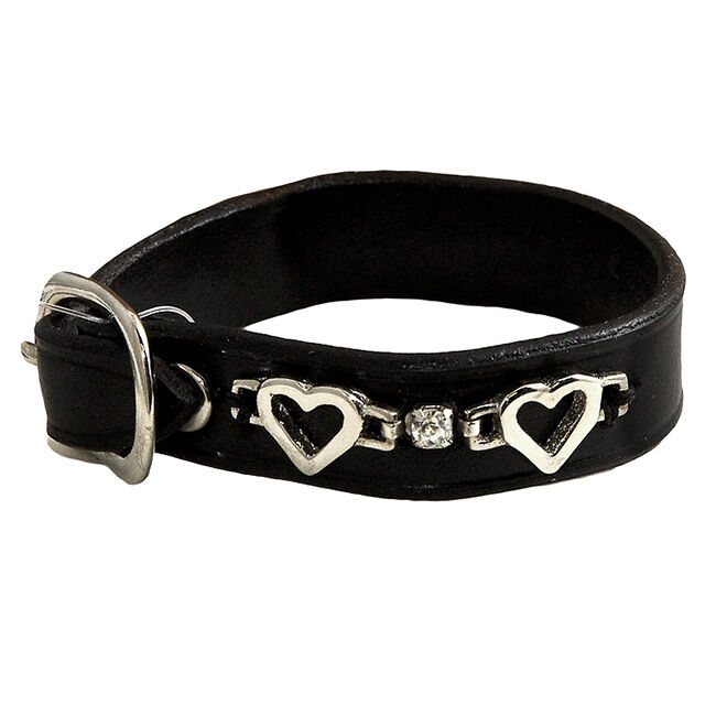 Horse Fare Leather Heart Bracelet - Closeout image number null