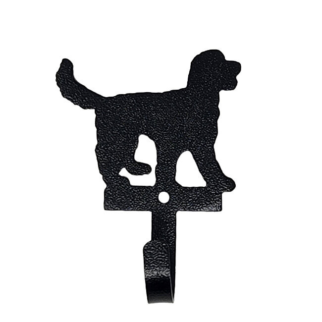 Metal Mazing Hook - Handmade in NH - Goldendoodle image number null