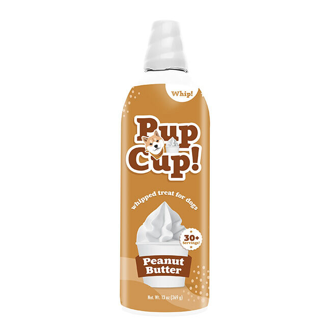 PupCup! Whipped Treat for Dogs - Peanut Butter - 13 oz image number null