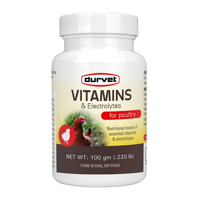 Durvet Vitamins & Electrolytes for Poultry image number null