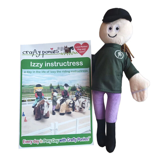 Crafty Ponies Izzy the Instructress Doll with Instructional Booklet image number null