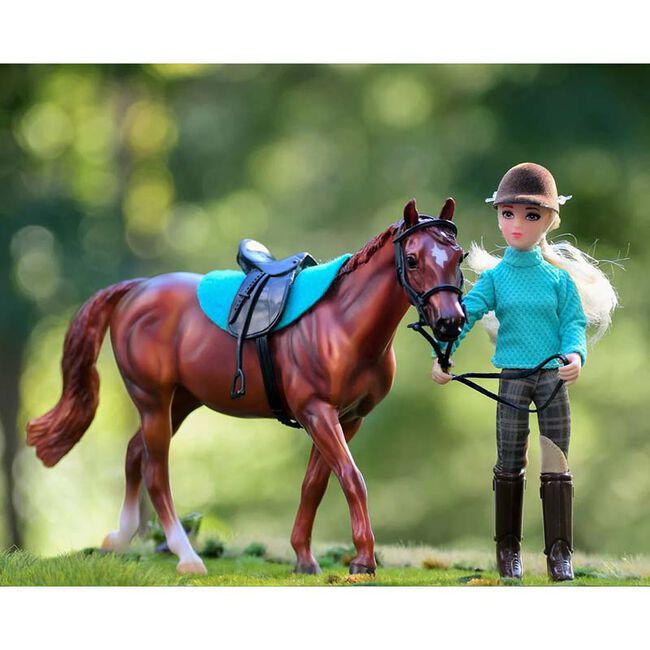 Breyer English Rider Heather image number null