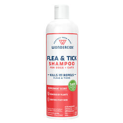 Wondercide Flea & Tick Shampoo for Dogs & Cats with Natural Essential Oils - 12 oz