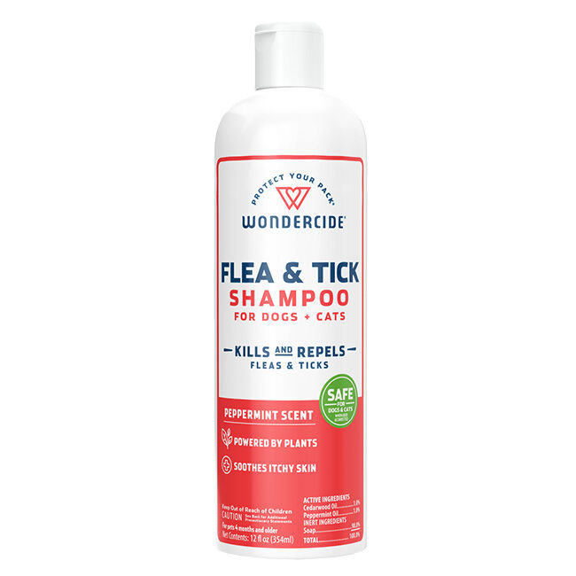 Wondercide Flea & Tick Shampoo for Dogs & Cats with Natural Essential Oils - 12 oz image number null