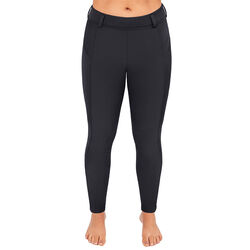 Irideon Women's Thermasoft Knee Patch Breeches - Black