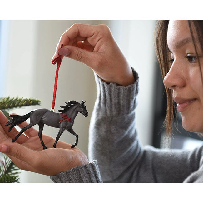 Breyer 2023 Holiday Beautiful Breeds Ornament - Tennessee Walking Horse - Closeout image number null